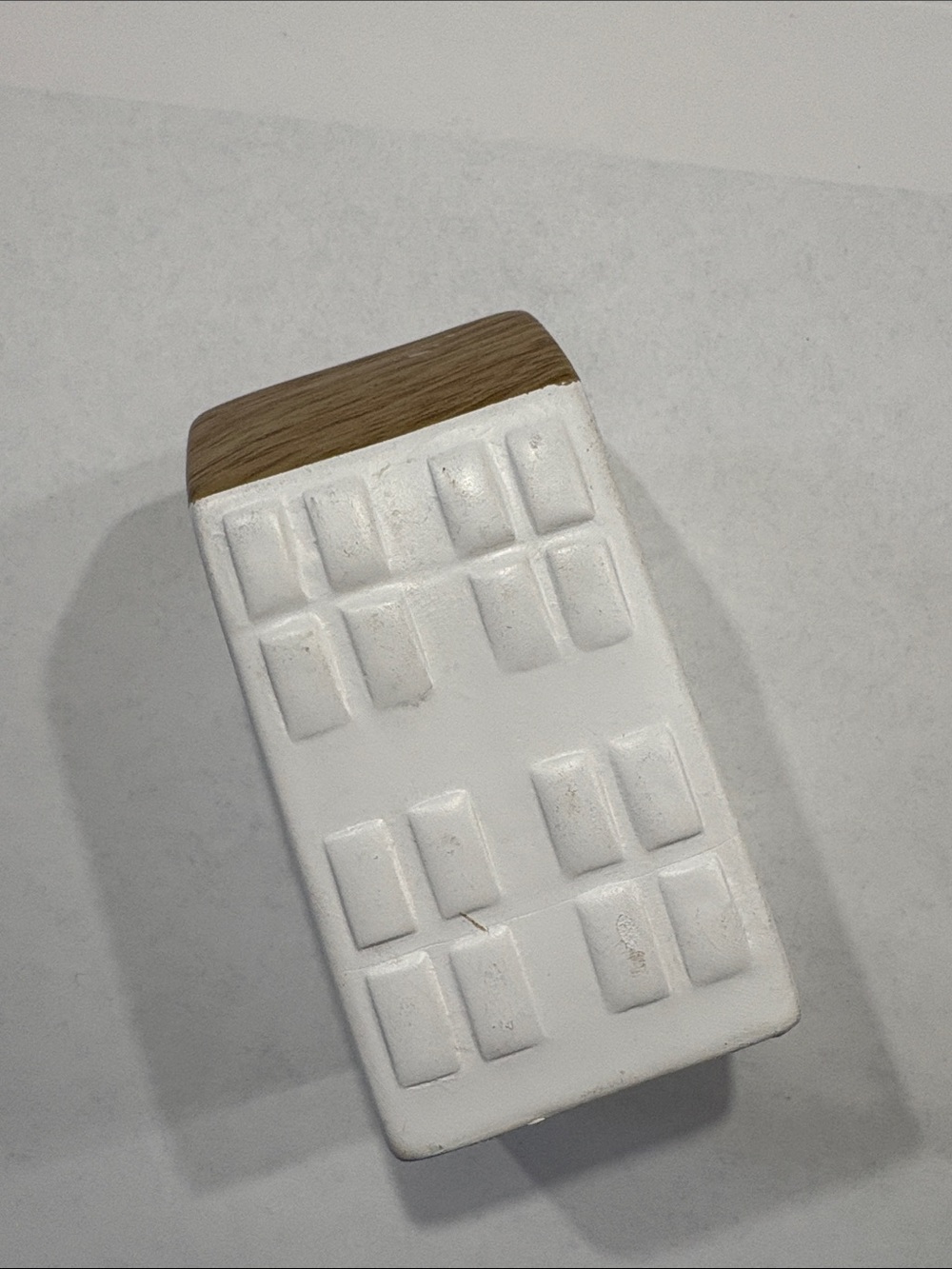Target white Ceramic Houses tall home decor accent rustic farmhouse